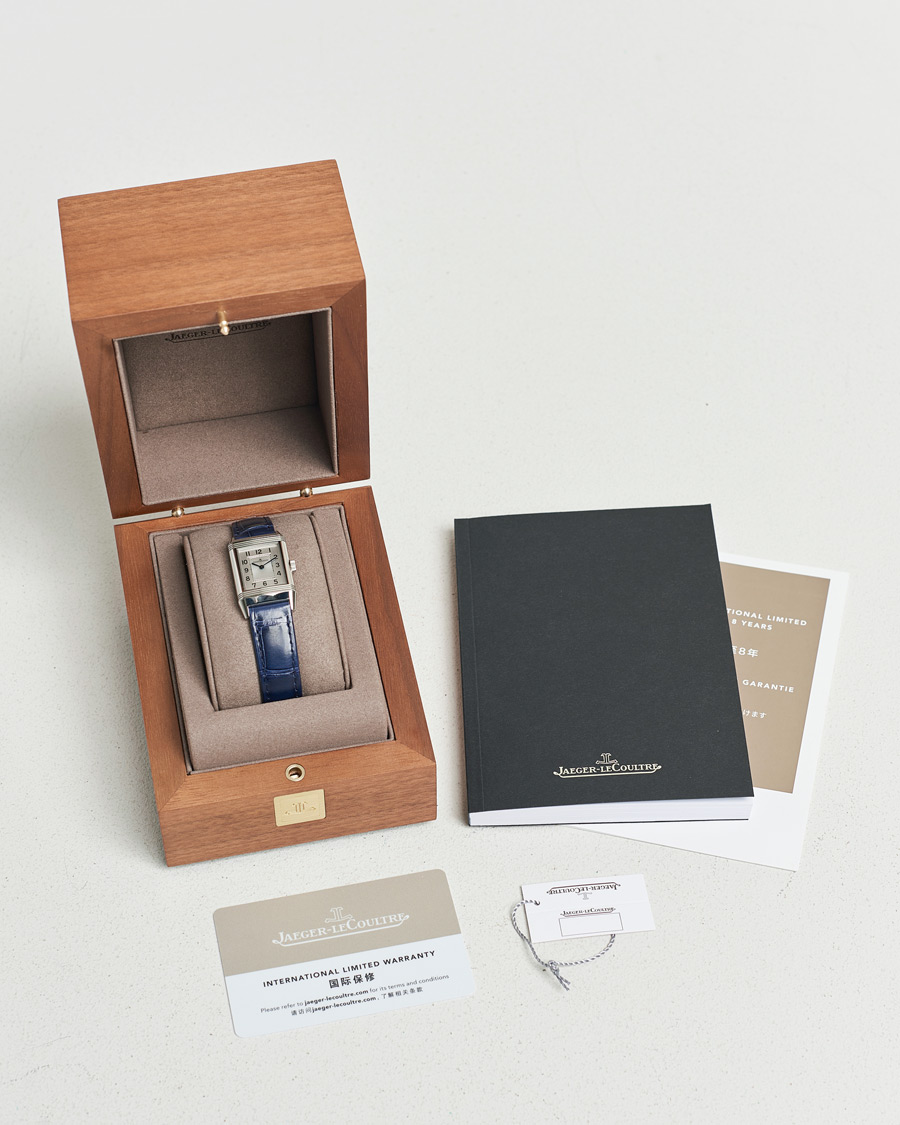 Homme | Jaeger-LeCoultre Pre-Owned Reverso Classic Monoface Blue | Jaeger-LeCoultre Pre-Owned | Reverso Classic Monoface Blue