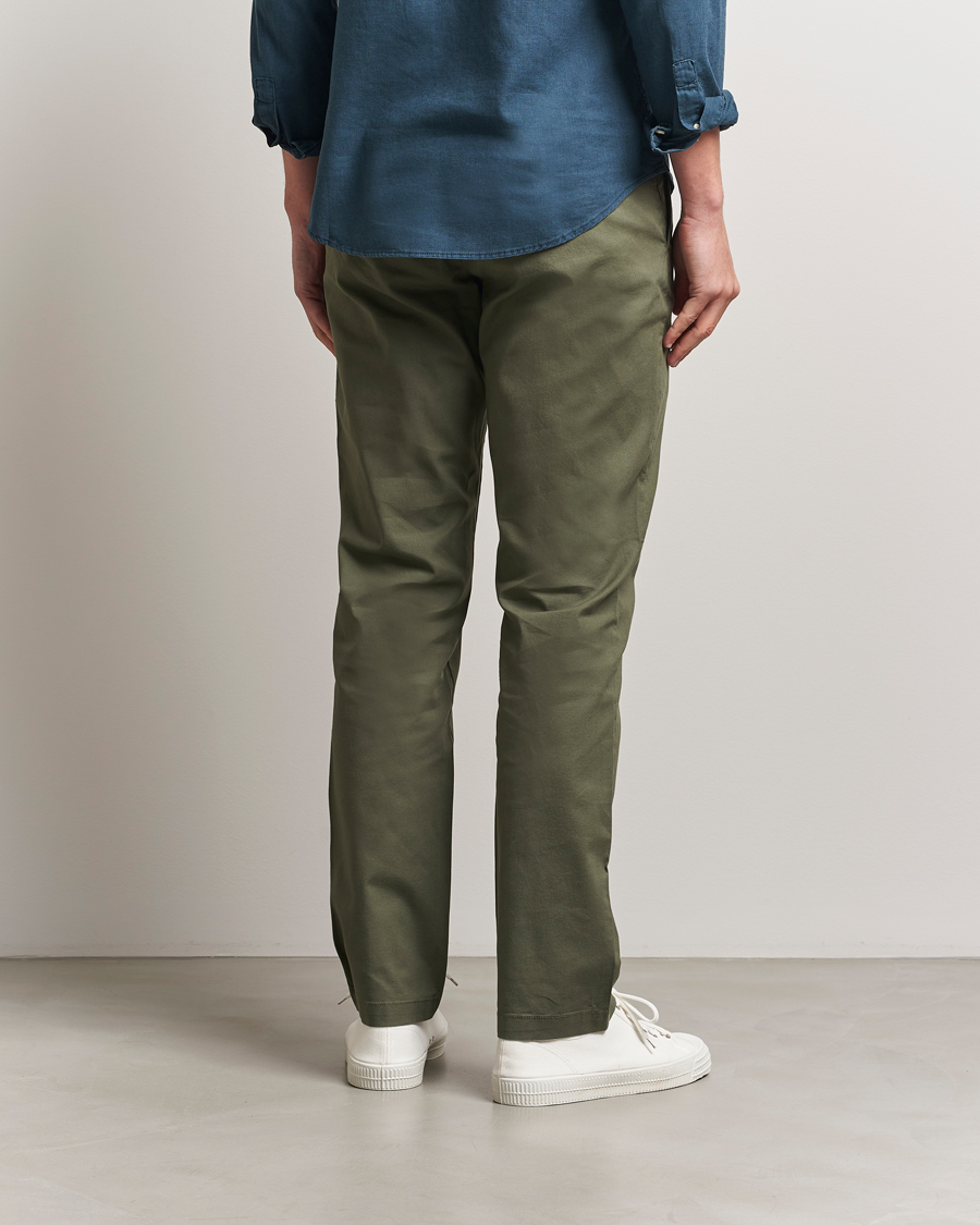 Homme | Pantalons | Dockers | Crafted Khaki Slim Cotton/Linen Chino Teal Leaf