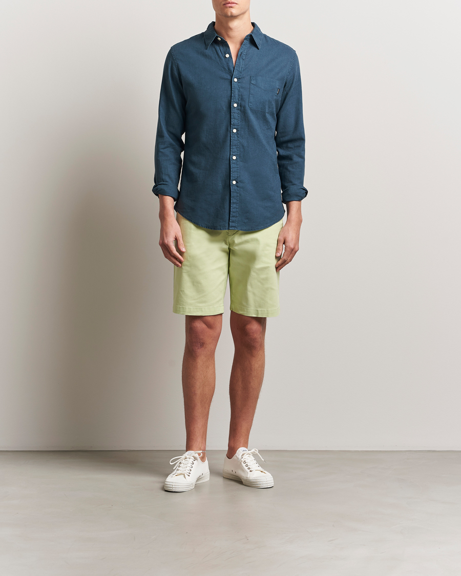 Homme | Shorts | Dockers | Slim Cotton/Linen Shorts Seedling