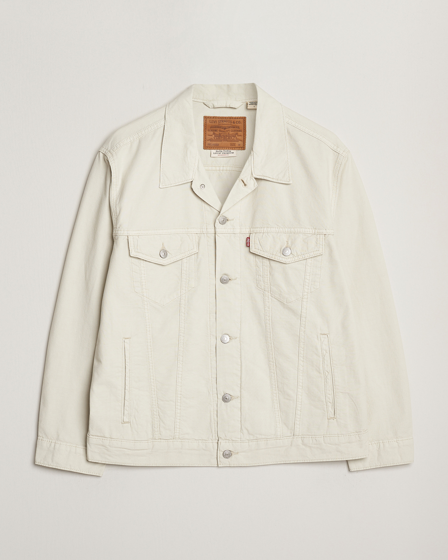 Homme | Manteaux Et Vestes | Levi's | Relaxed Fit Trucker Jacket Silver Birch