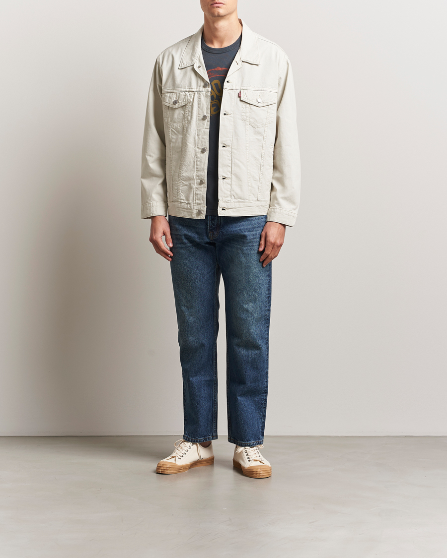 Homme | Manteaux Et Vestes | Levi's | Relaxed Fit Trucker Jacket Silver Birch