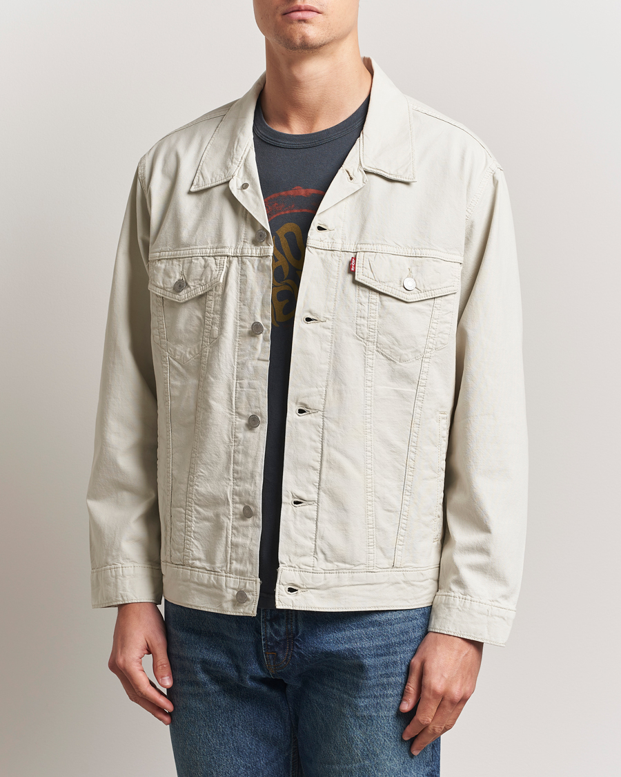Homme | Manteaux Et Vestes | Levi's | Relaxed Fit Trucker Jacket Silver Birch