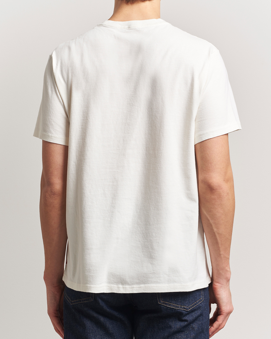 Homme | T-shirts | Levi's | Relaxed Fit Printed Crew Neck T-Shirt Egret White