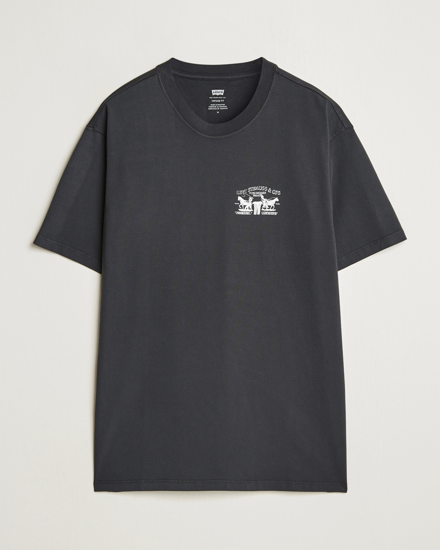 Homme | T-shirts | Levi's | Vintage Fit Printed Crew Neck T-Shirt Jet Black
