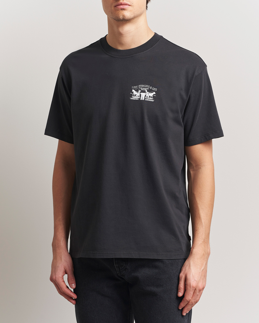 Homme | T-shirts | Levi's | Vintage Fit Printed Crew Neck T-Shirt Jet Black