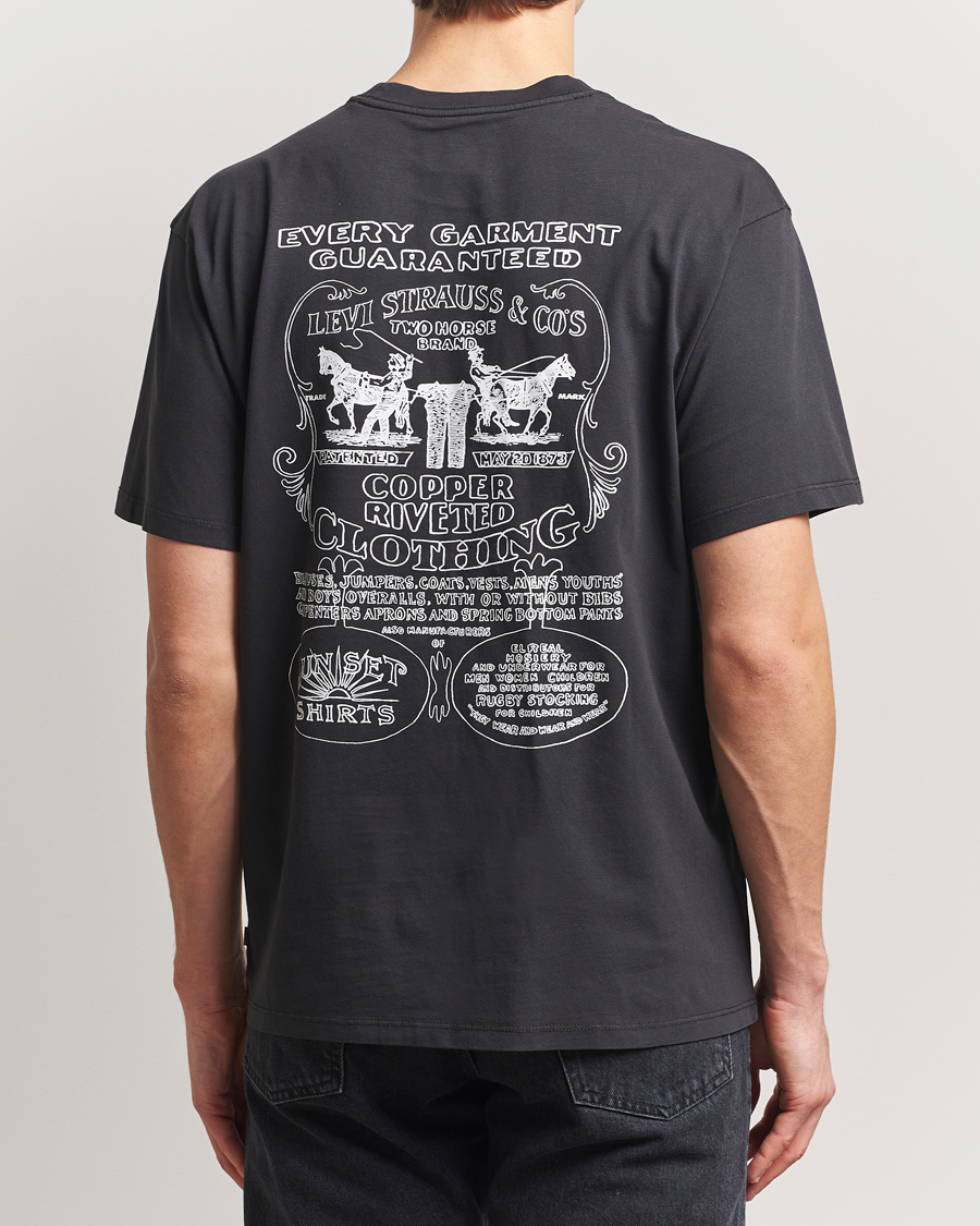 Homme | T-shirts | Levi's | Vintage Fit Printed Crew Neck T-Shirt Jet Black