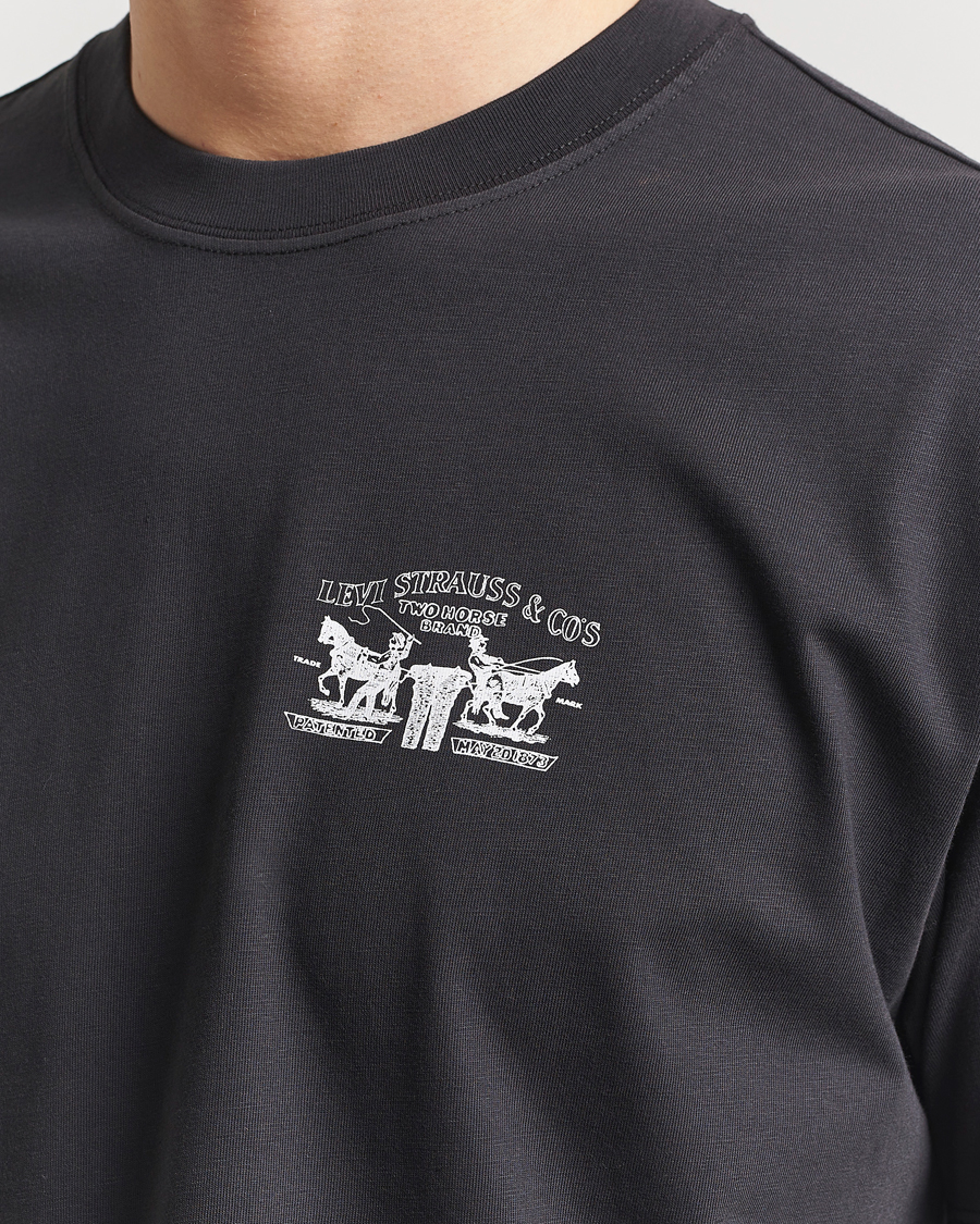 Homme | T-shirts | Levi's | Vintage Fit Printed Crew Neck T-Shirt Jet Black