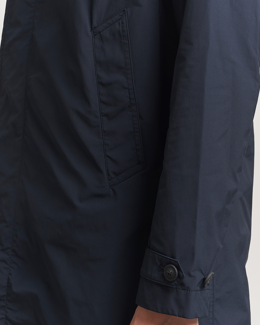 Homme | Manteaux Et Vestes | Woolrich | City Carcoat Melton Blue