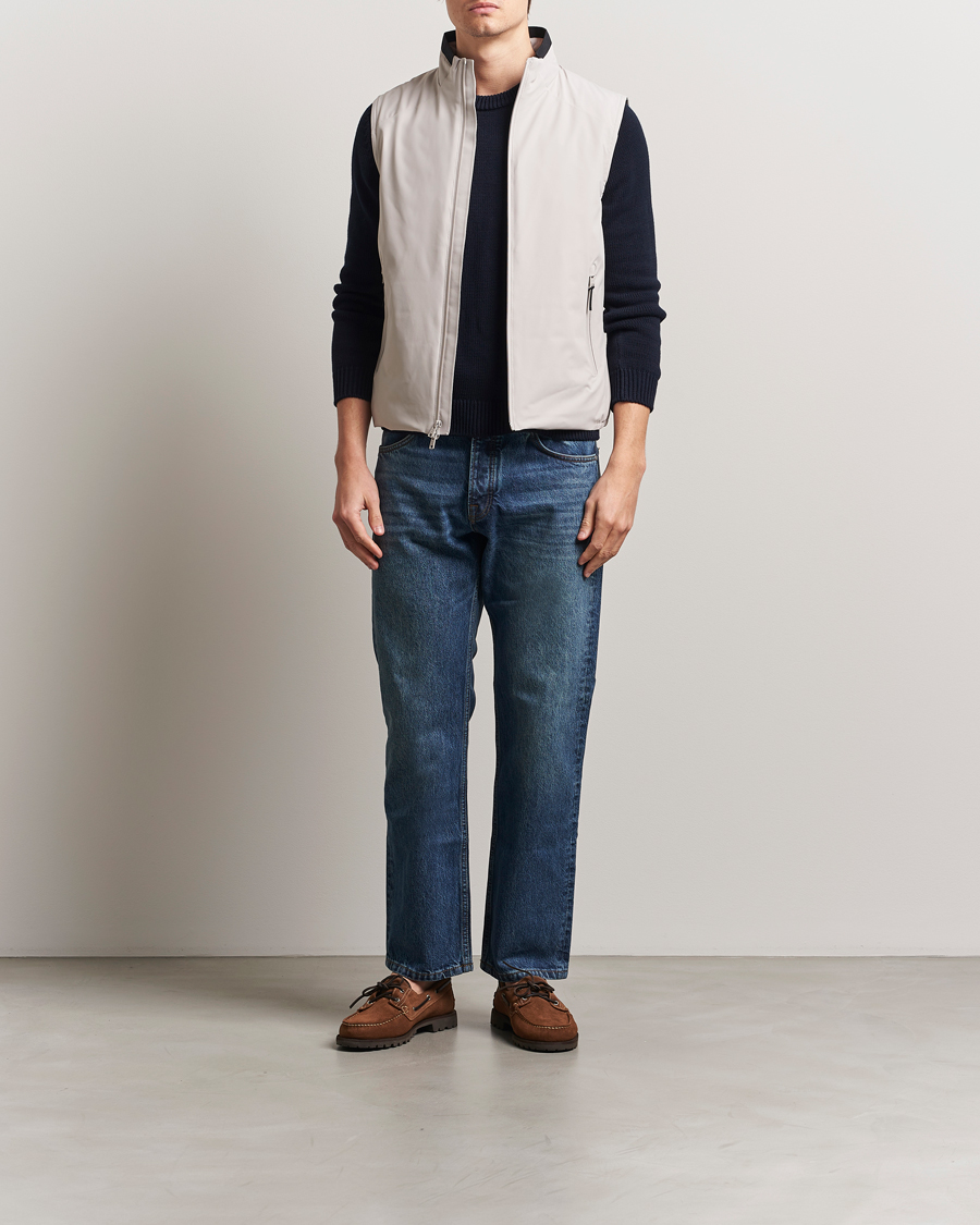 Homme | Manteaux Et Vestes | Woolrich | Sailing Two Layer Vest Dove