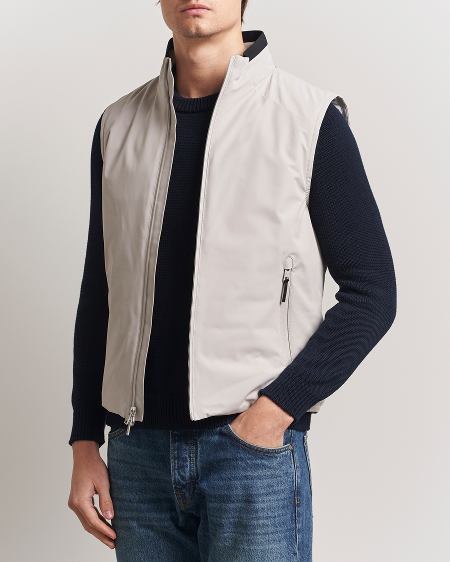 Homme | Manteaux Et Vestes | Woolrich | Sailing Two Layer Vest Dove