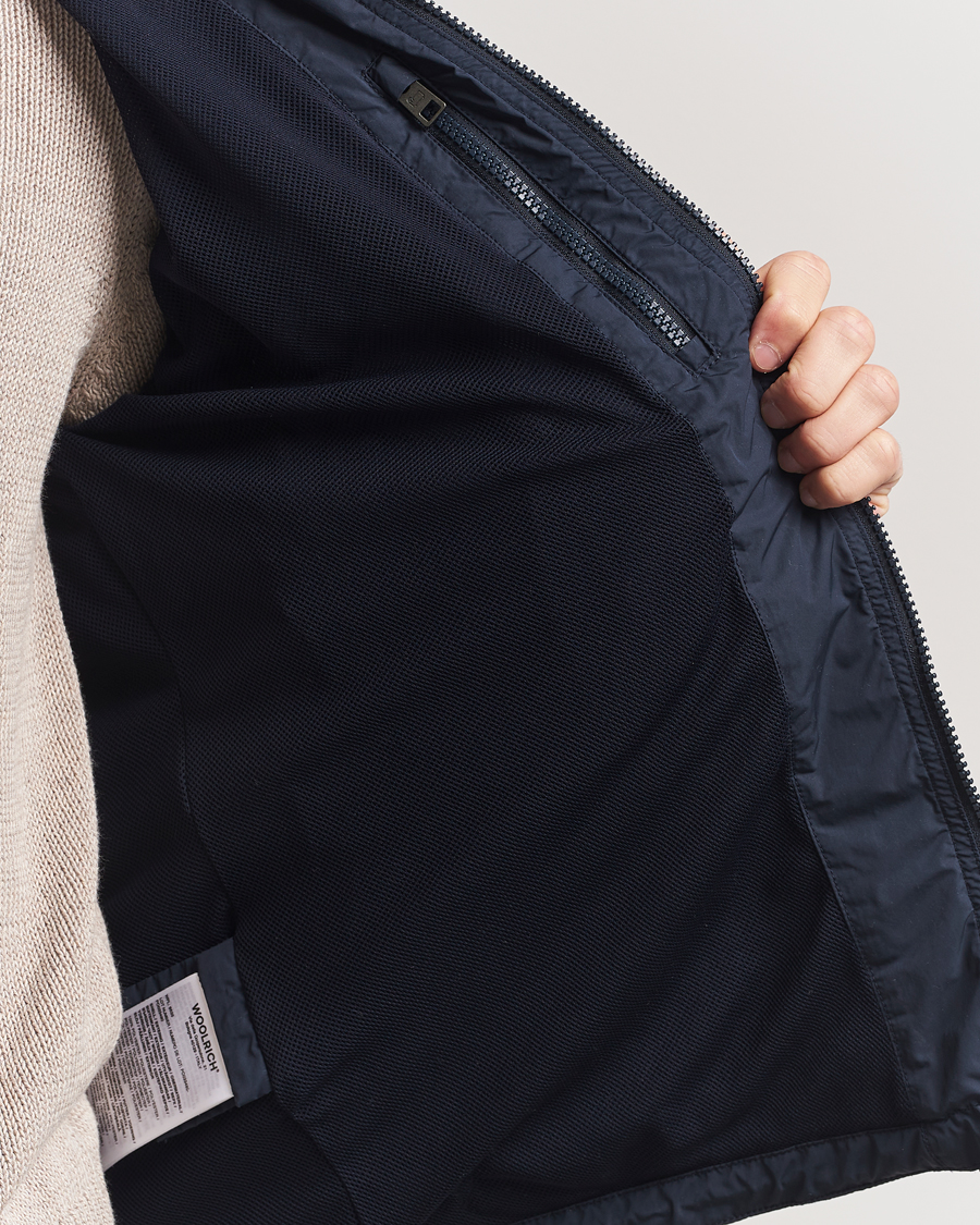 Homme | Manteaux Et Vestes | Woolrich | Urban Field Jacket Melton Blue