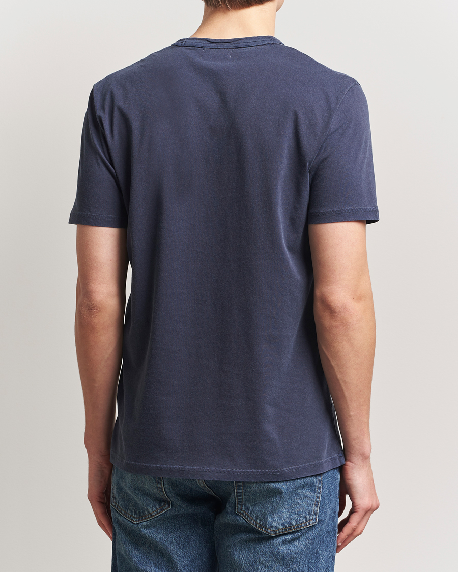 Homme | T-shirts | Woolrich | Light Garment Dyed T-Shirt Dream Blue
