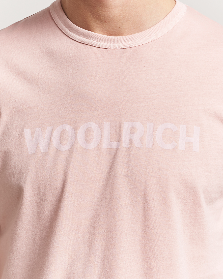 Homme | T-shirts | Woolrich | Light Garment Dyed T-Shirt Rose Smoke
