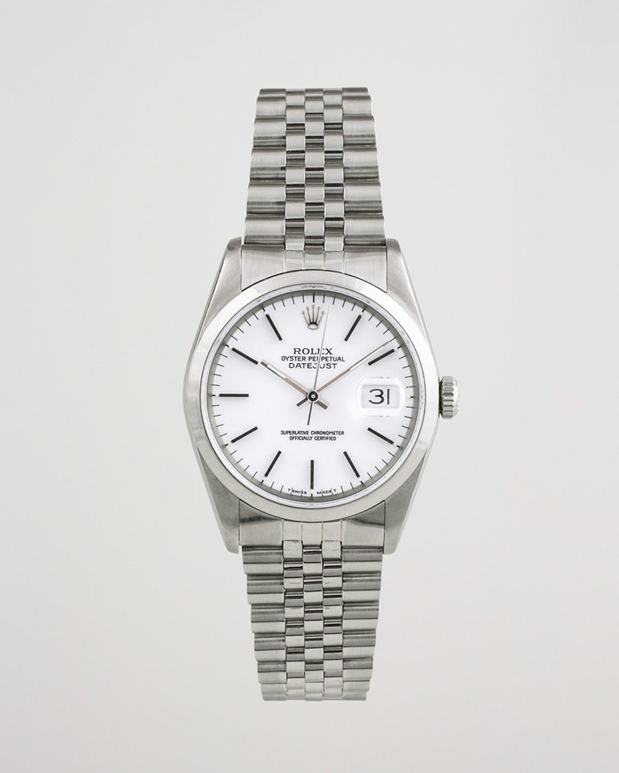 Homme | Rolex Pre-Owned Datejust 16200 | Rolex Pre-Owned | Datejust 16200