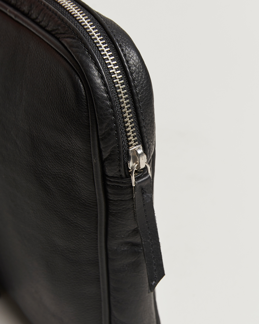 Homme | Sacs | LES DEUX | Leather Laptop Sleeve Black