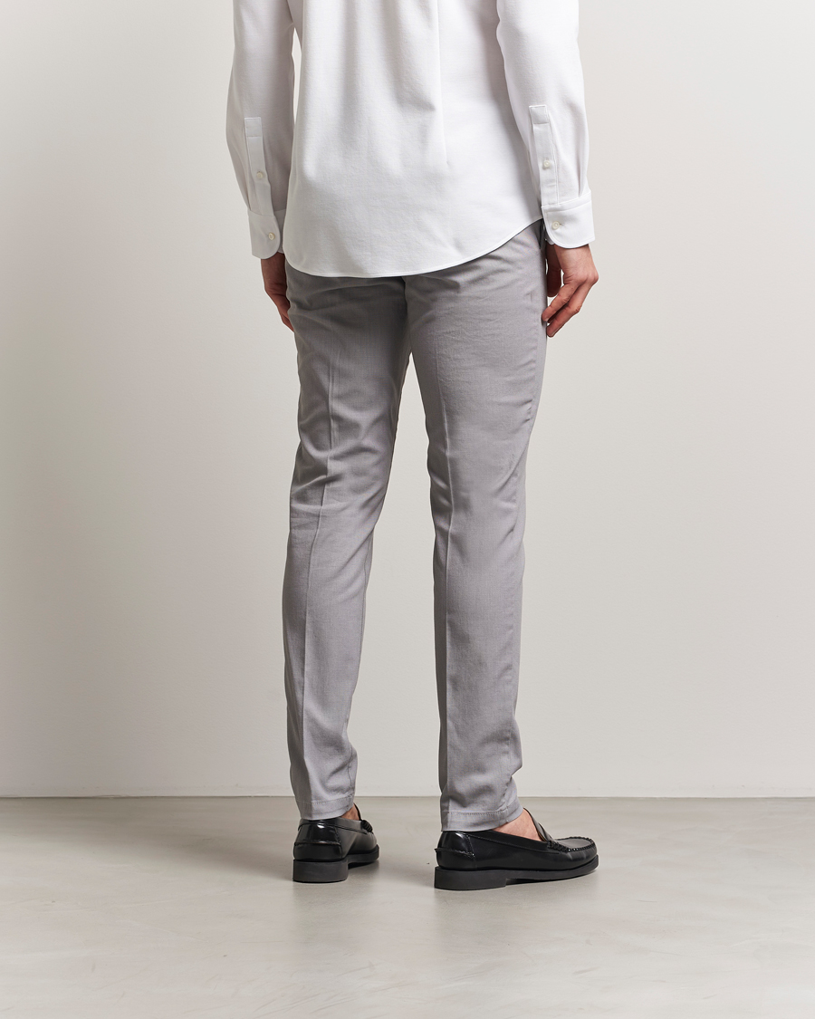 Homme | Pantalons | BOSS BLACK | Kaito Structured Cotton Pants Dark Grey