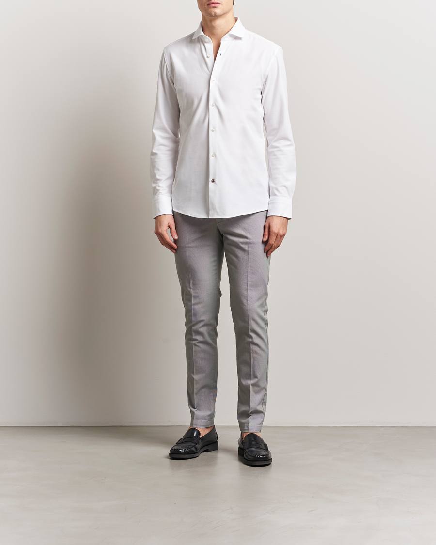 Homme | Chemises | BOSS BLACK | Hank Structured Shirt White