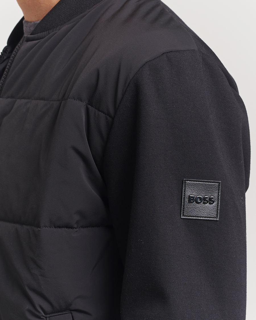 Homme | Manteaux Et Vestes | BOSS BLACK | Skiles Hybrid Jacket Black