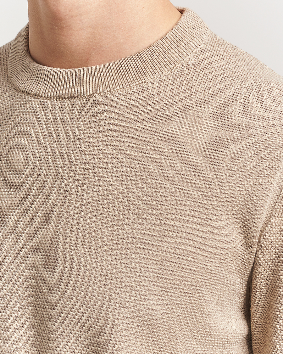 Homme | Pulls Et Tricots | BOSS BLACK | Ecaio Knitted Sweater Light Beige