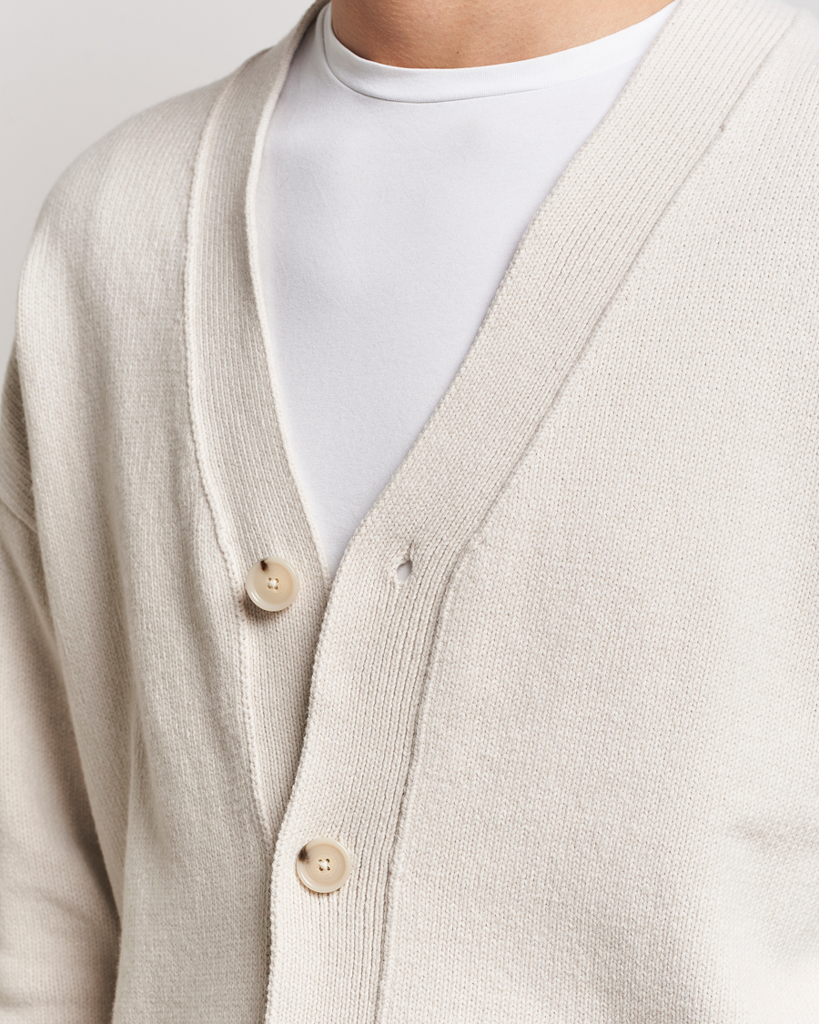 Homme | Pulls Et Tricots | BOSS BLACK | Bellaco Knitted Cardigan Open White