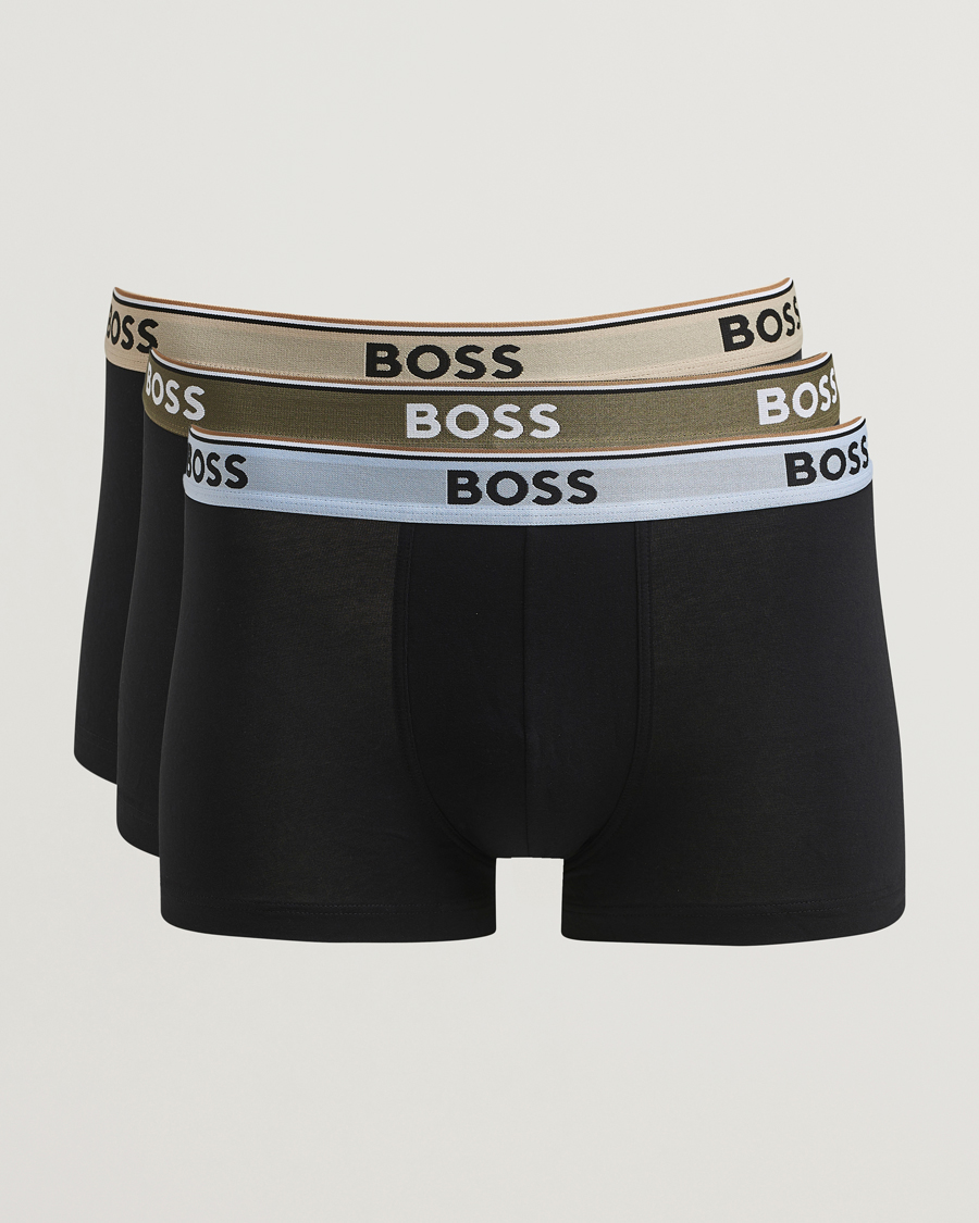 Homme | Sous-Vêtements Et Chaussettes | BOSS BLACK | 3-Pack Trunk Black