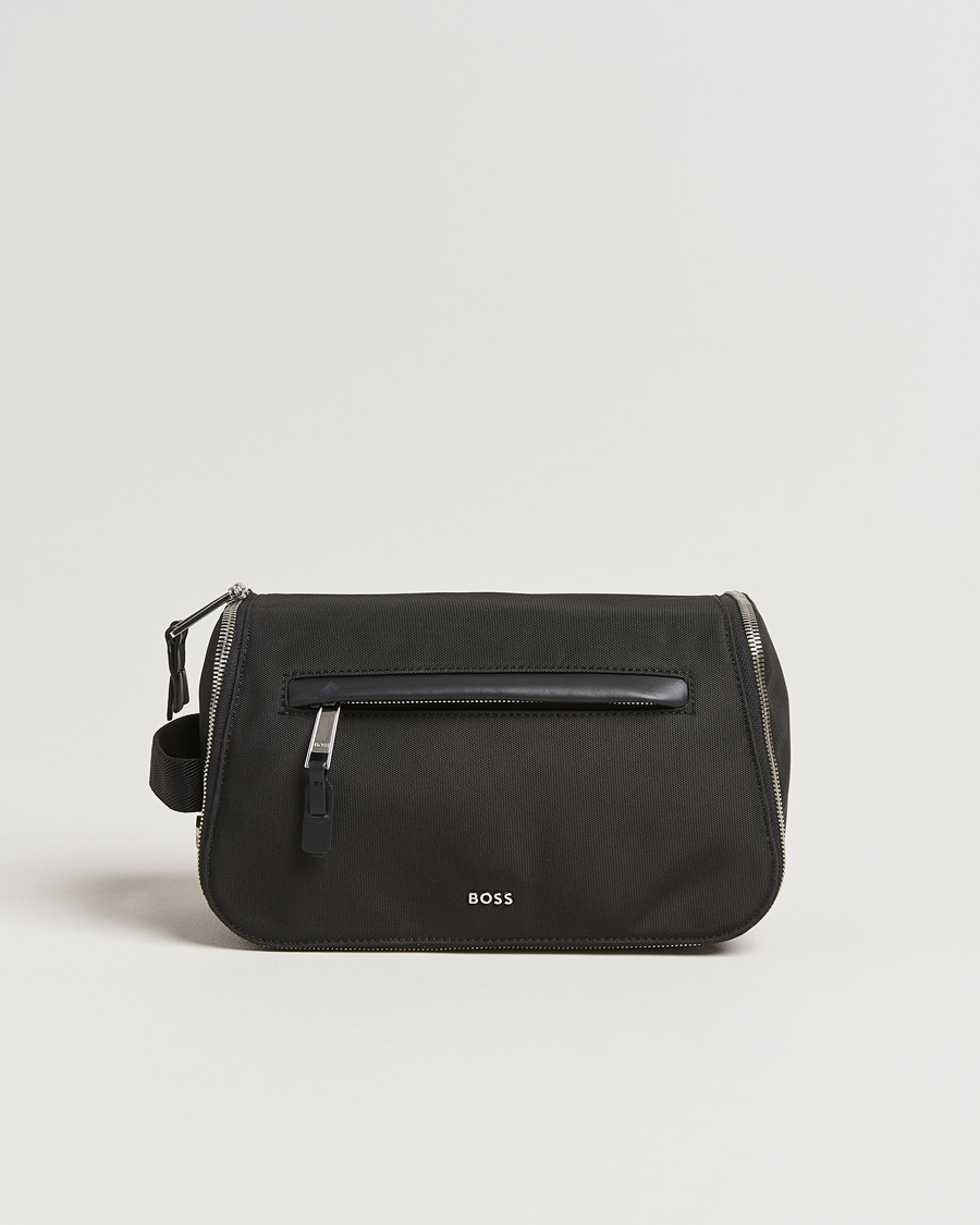Homme | BOSS BLACK Highway Washbag Black | BOSS BLACK | Highway Washbag Black