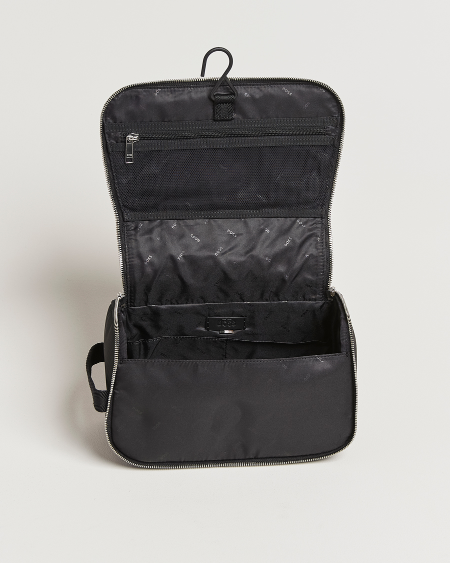 Homme | BOSS BLACK Highway Washbag Black | BOSS BLACK | Highway Washbag Black