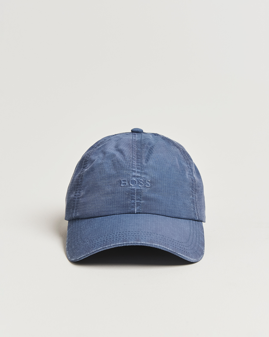 Homme | BOSS ORANGE Derrel Washed Logo Cap Dark Blue | BOSS ORANGE | Derrel Washed Logo Cap Dark Blue