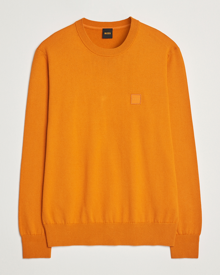 Homme | Pulls Et Tricots | BOSS ORANGE | Kanovano Knitted Sweater Open Orange