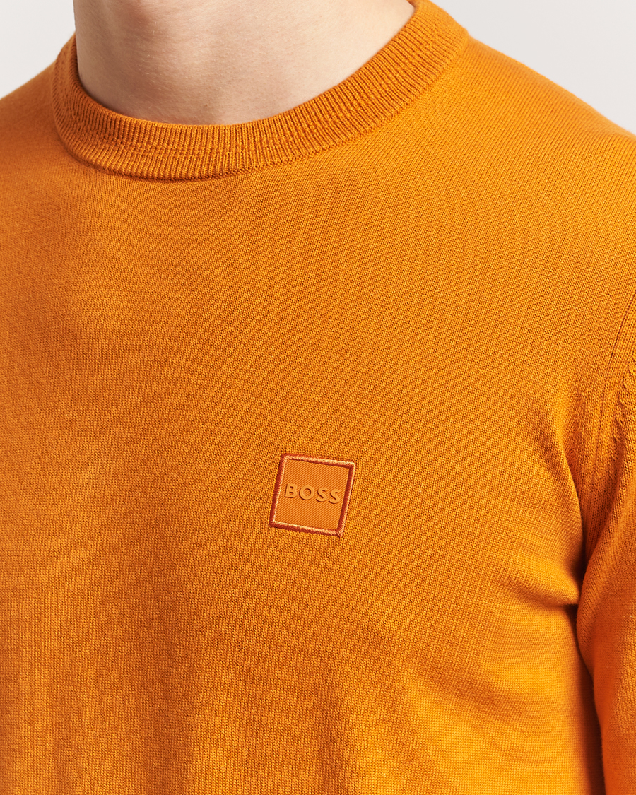 Homme | Pulls Et Tricots | BOSS ORANGE | Kanovano Knitted Sweater Open Orange