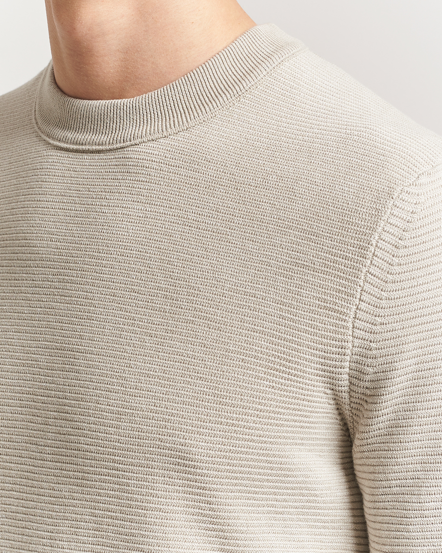 Homme | Pulls Et Tricots | BOSS ORANGE | Aspoki Structured Knitted Sweater Light Beige