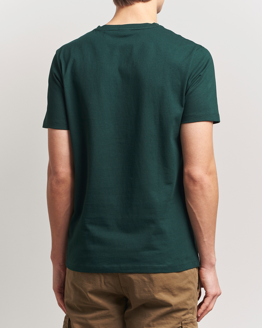 Homme | T-shirts | BOSS ORANGE | Tales Logo Crew Neck T-Shirt Open Green