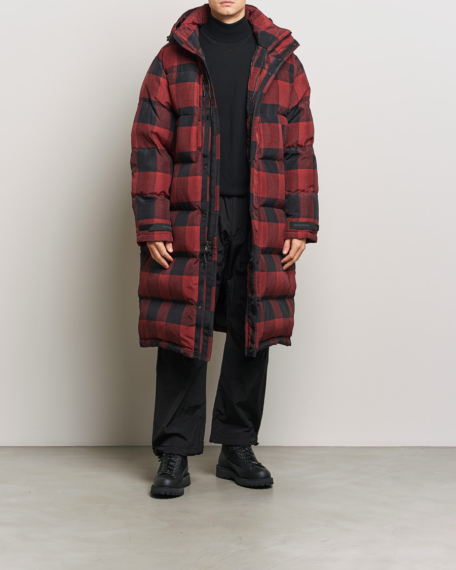 Homme | Manteaux Et Vestes | Woolrich | Quilted Check Parka by Todd Snyder Red/Black