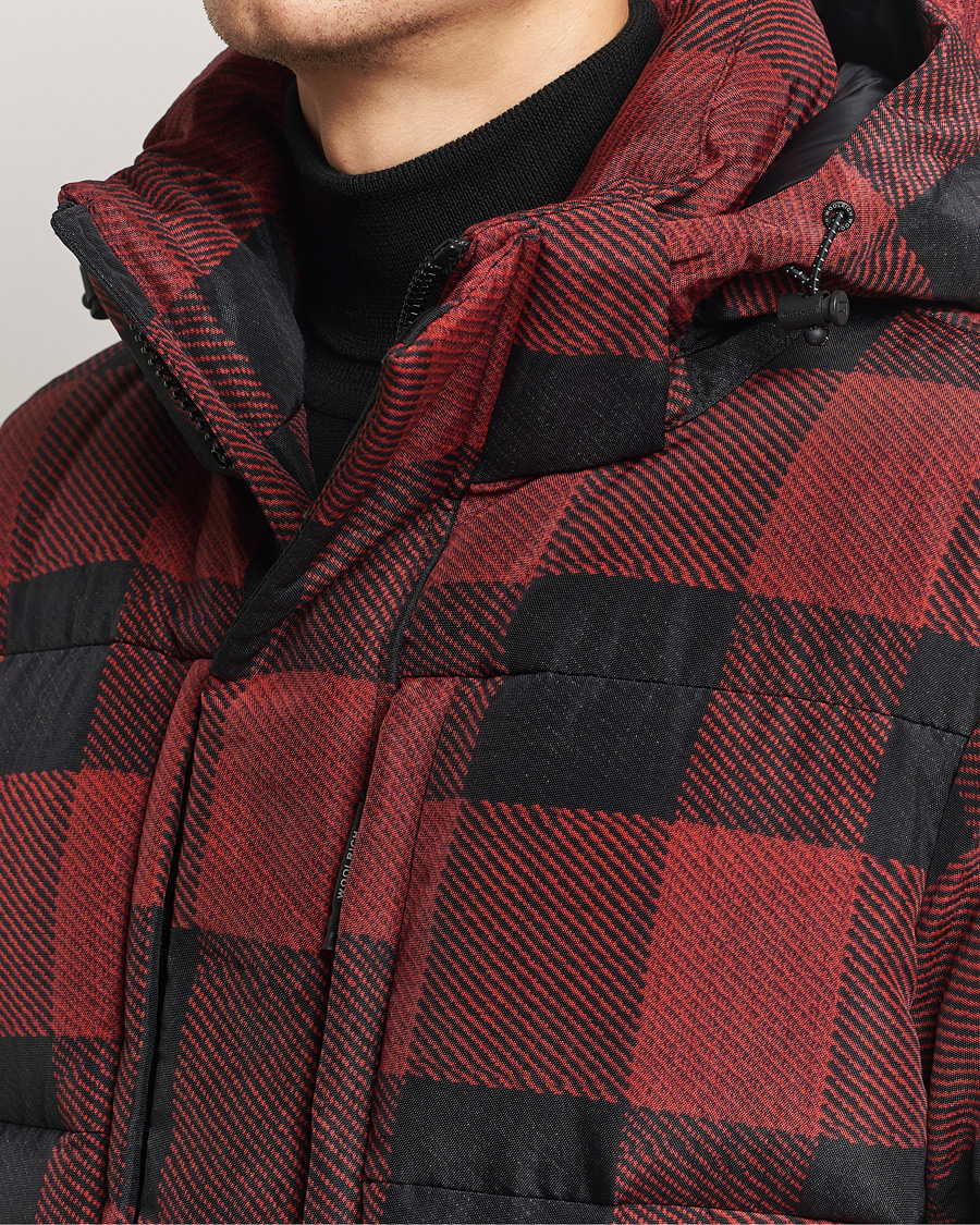 Homme | Manteaux Et Vestes | Woolrich | Quilted Check Parka by Todd Snyder Red/Black