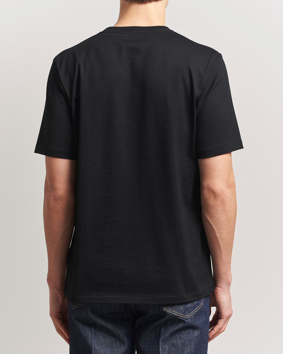 Homme | T-shirts | Auralee | Luster Plating T-Shirt Black
