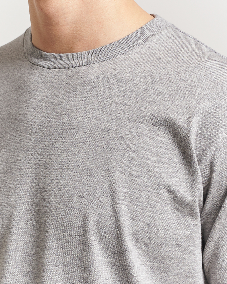 Homme | T-shirts | Auralee | Luster Plating T-Shirt Top Gray