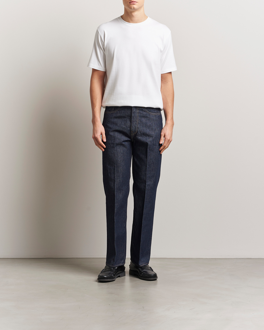 Homme | T-shirts | Auralee | Luster Plating T-Shirt White