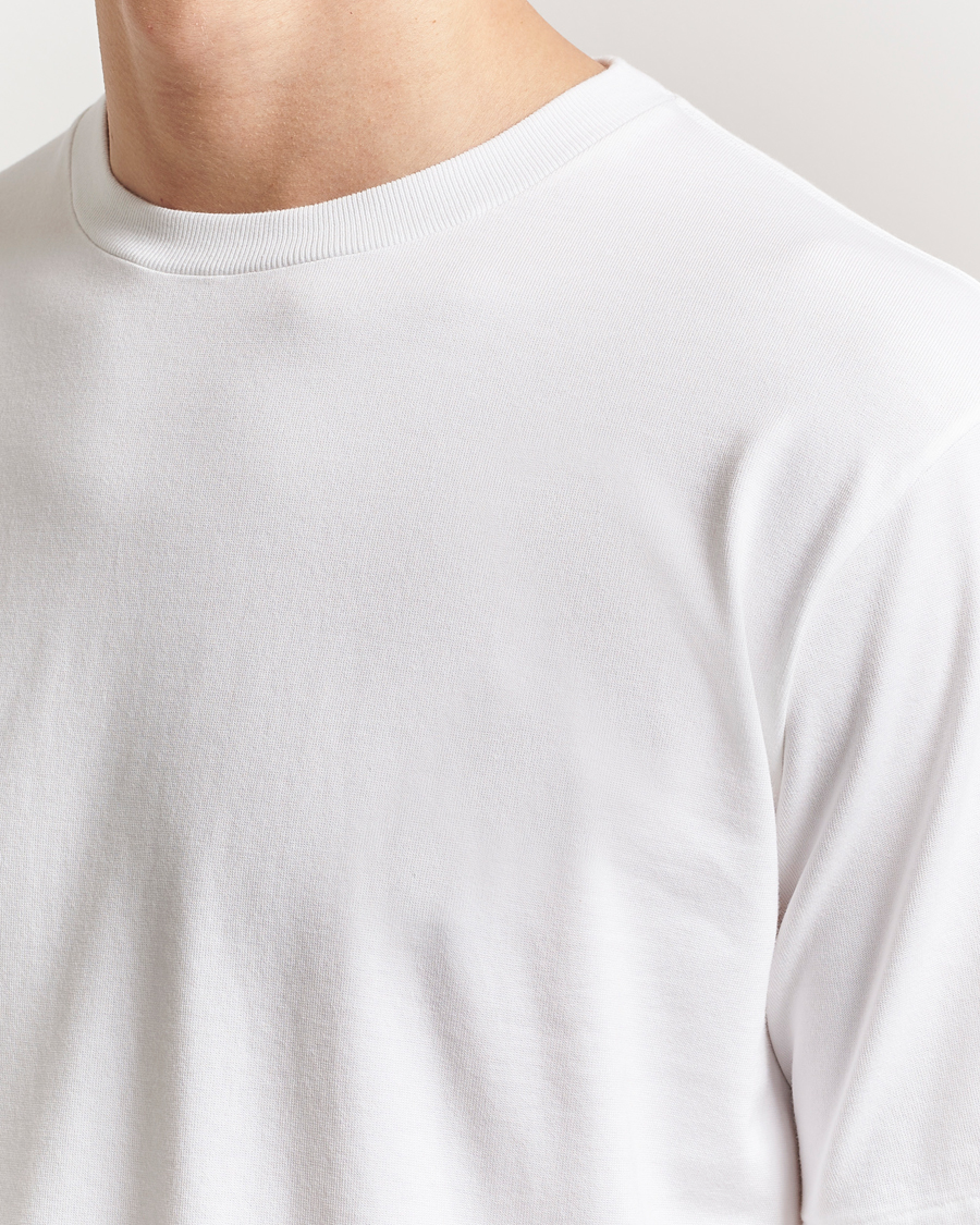 Homme | T-shirts | Auralee | Luster Plating T-Shirt White