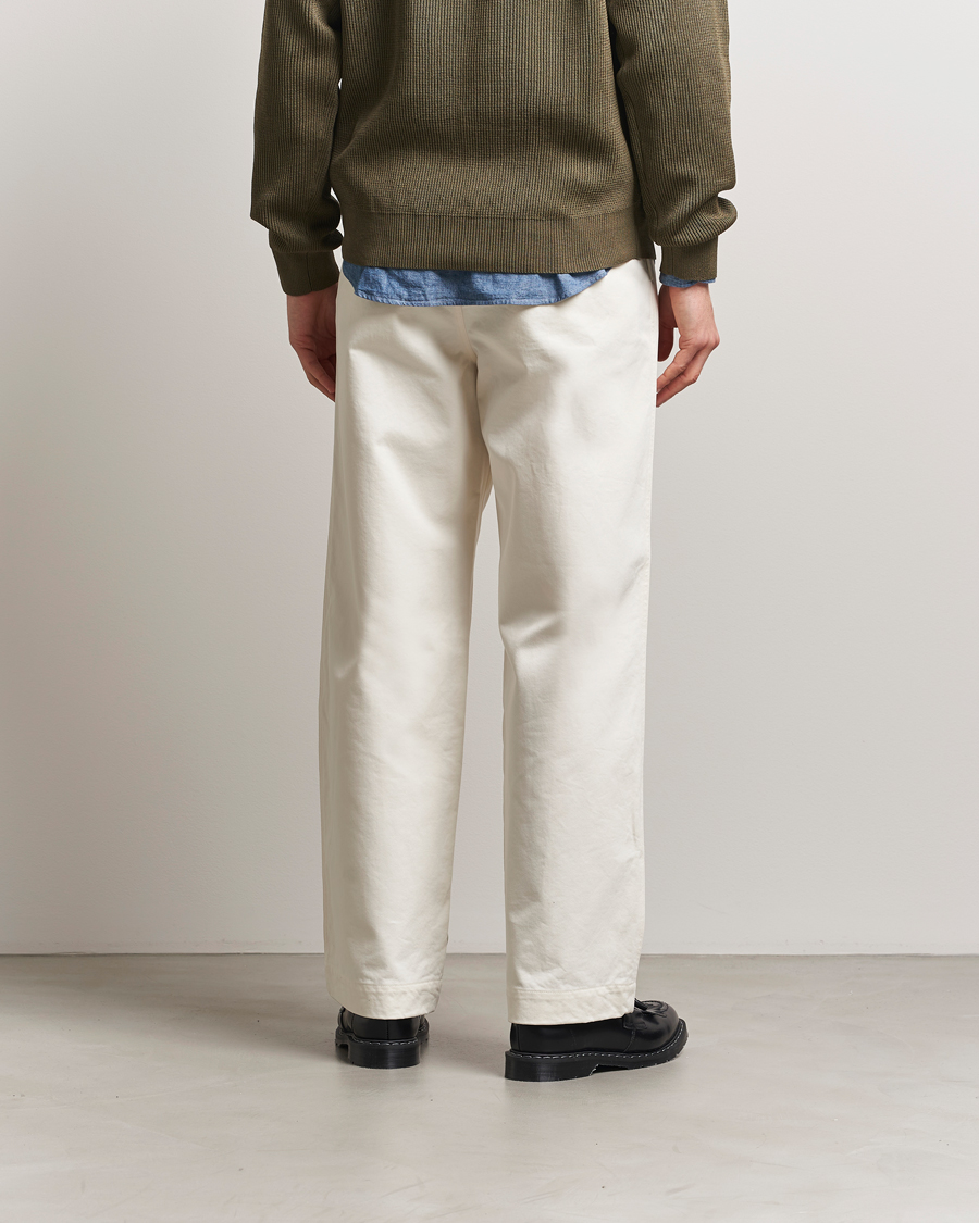 Homme | Pantalons | Auralee | Washed Finx Chinos Ivory