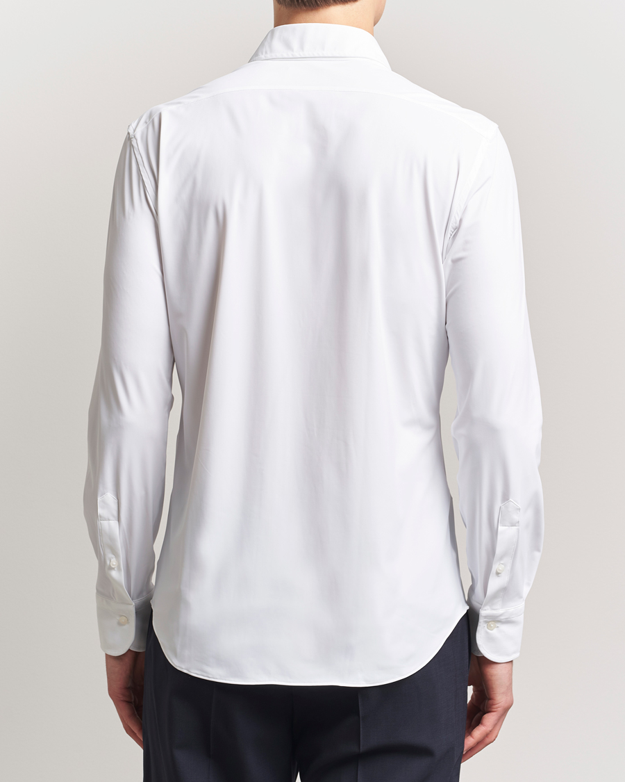 Homme | Chemises | Grigio | Jersey Stretch Shirt White