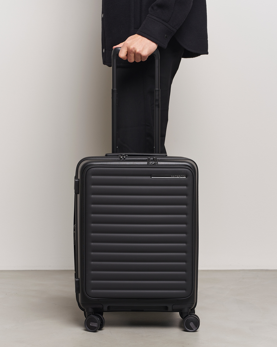 Homme | Sacs | Samsonite | Restackd Spinner Easy Access Carry-On Black
