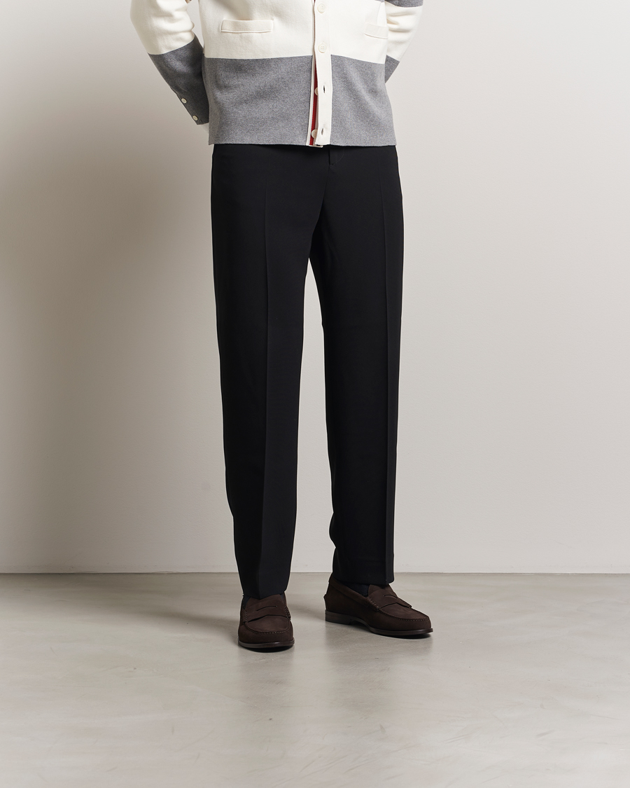 Homme | Bally Charlex Suede Moccasin Ebano | Bally | Charlex Suede Moccasin Ebano