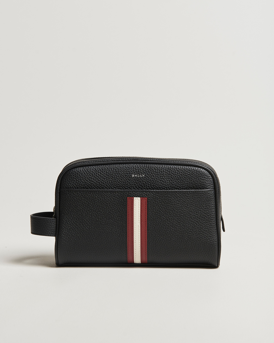 Homme | Bally RBN Leather Washbag Black | Bally | RBN Leather Washbag Black