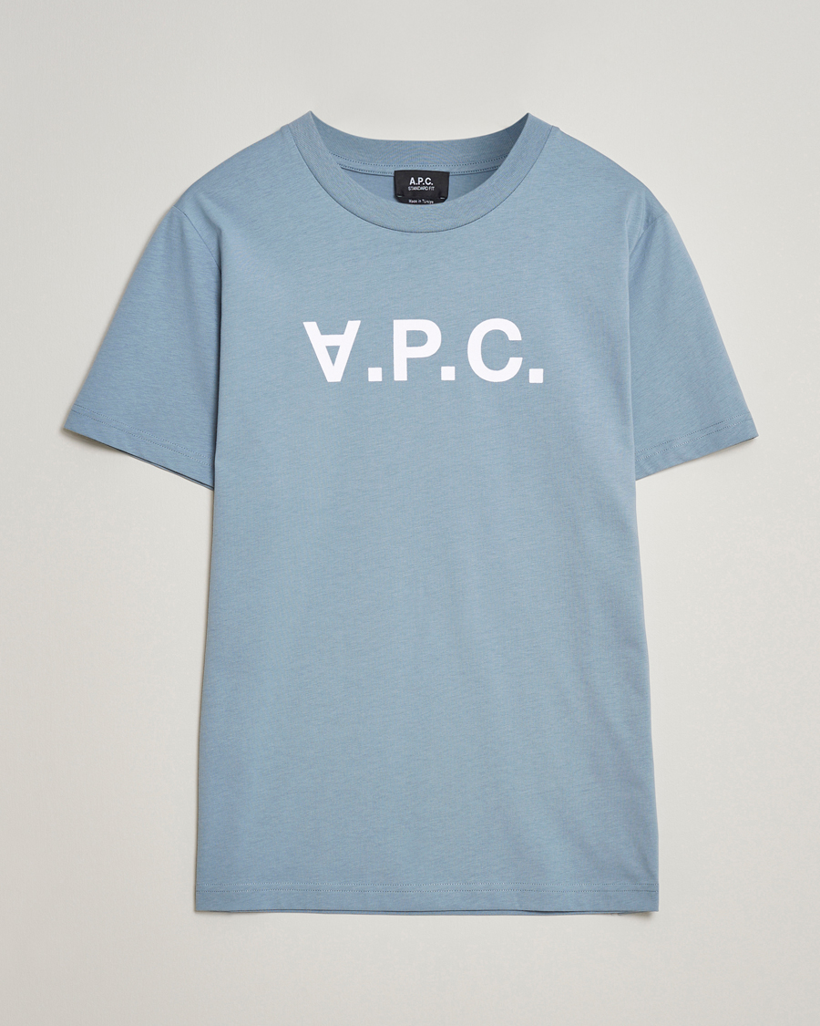 Homme | T-shirts | A.P.C. | VPC T-Shirt Bleu Gris