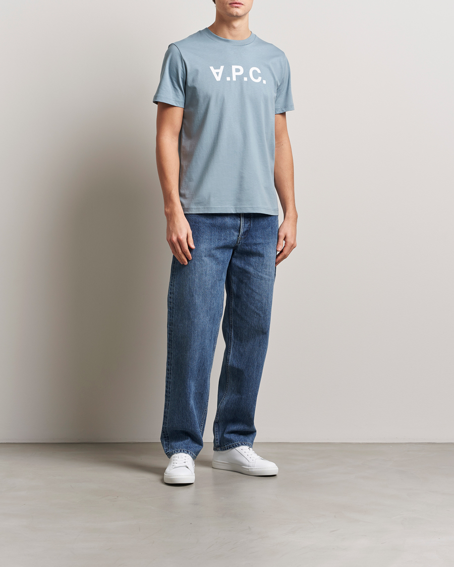 Homme | T-shirts | A.P.C. | VPC T-Shirt Bleu Gris