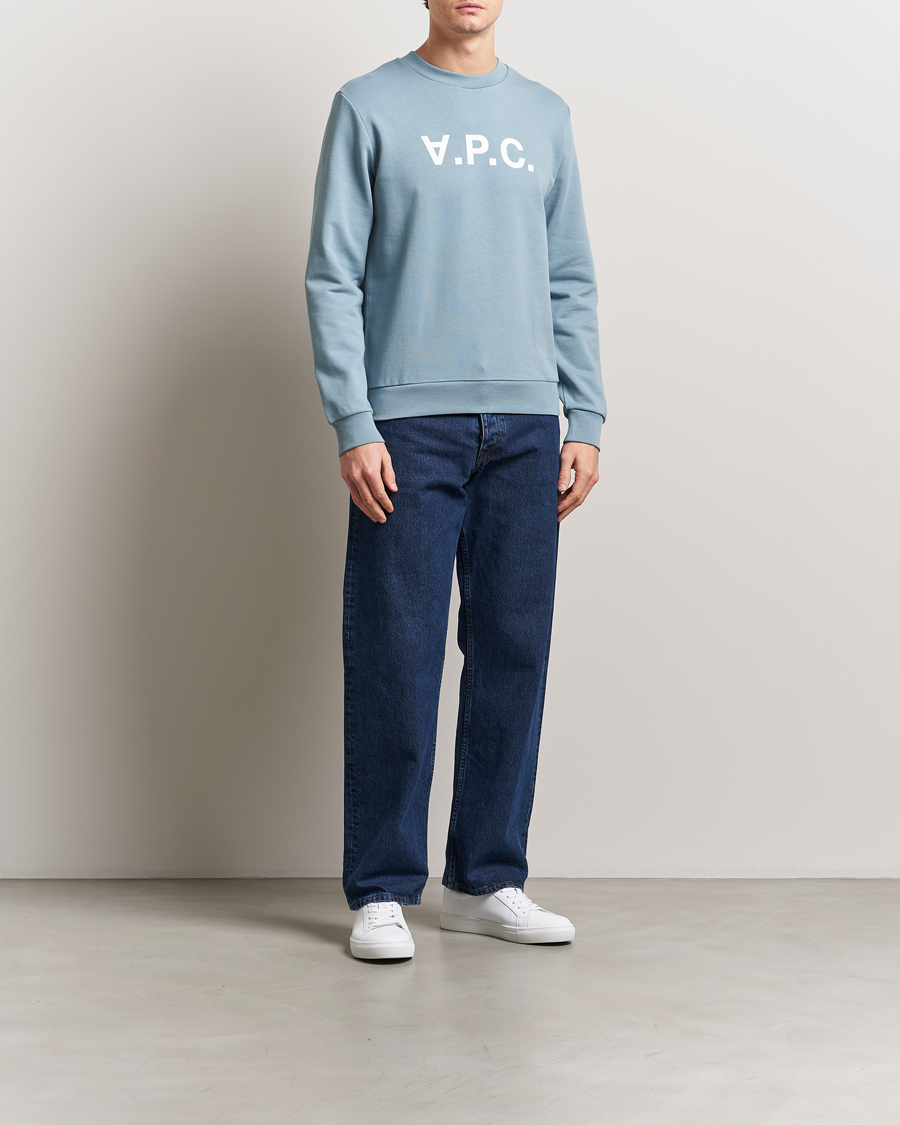 Homme | Pulls Et Tricots | A.P.C. | VPC Sweatshirt Bleu Gris