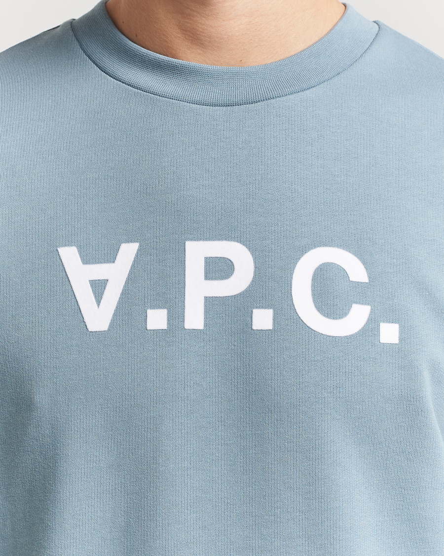 Homme | Pulls Et Tricots | A.P.C. | VPC Sweatshirt Bleu Gris