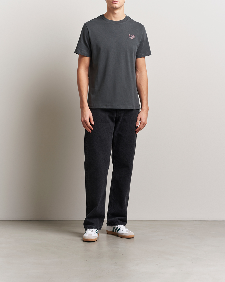 Homme | T-shirts | A.P.C. | Rue Madame T-Shirt Anthracite