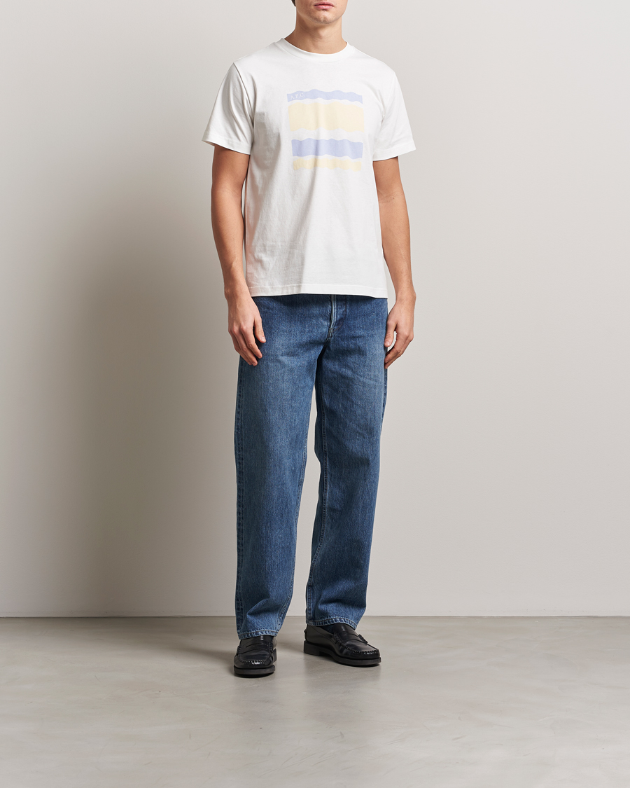 Homme | T-shirts | A.P.C. | Malone Printed T-Shirt White