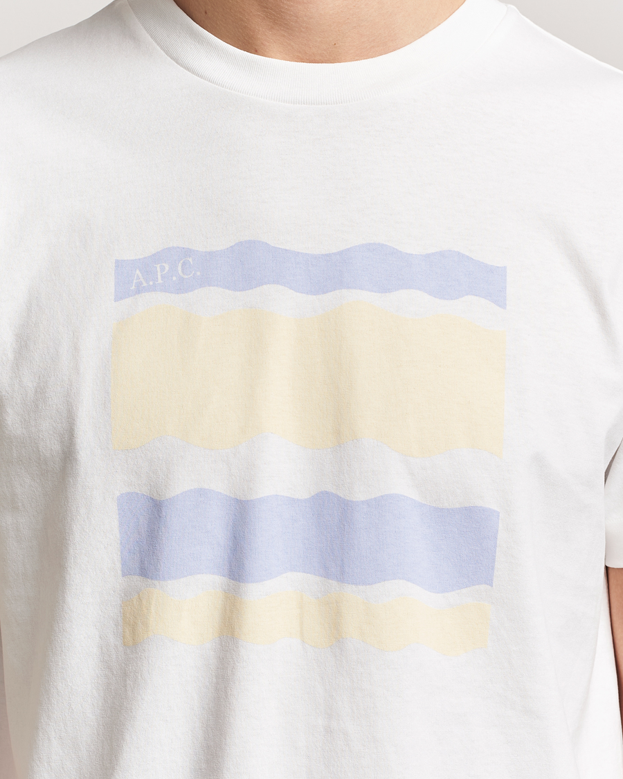 Homme | T-shirts | A.P.C. | Malone Printed T-Shirt White